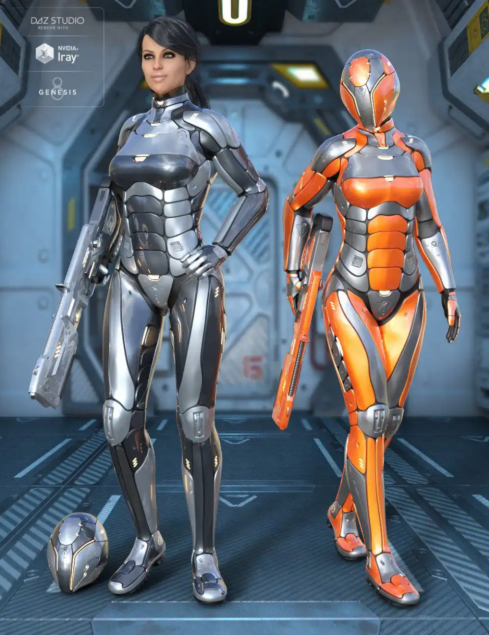 Leviathan Suit for Genesis 8 Female(s)_DAZ3D下载站