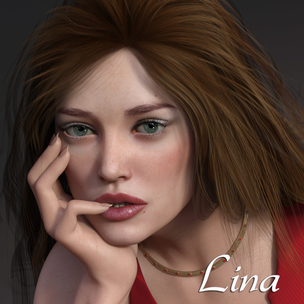 Lina for G3F_DAZ3D下载站