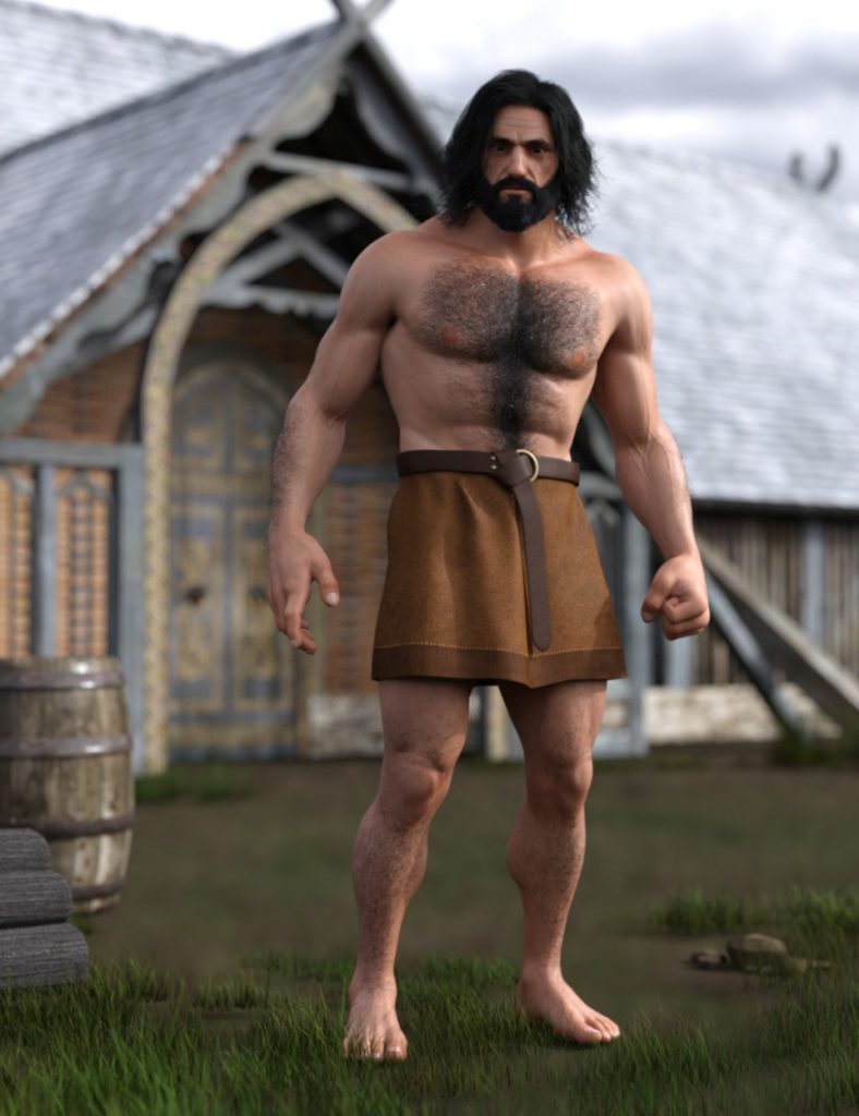 Lord of the Bears HD for Genesis 2 Male_DAZ3D下载站