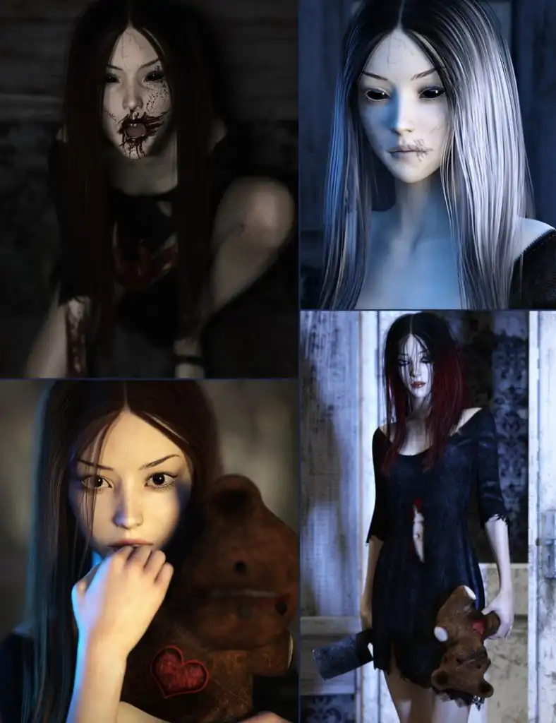 Lost Urchin Halloween Bundle_DAZ3DDL