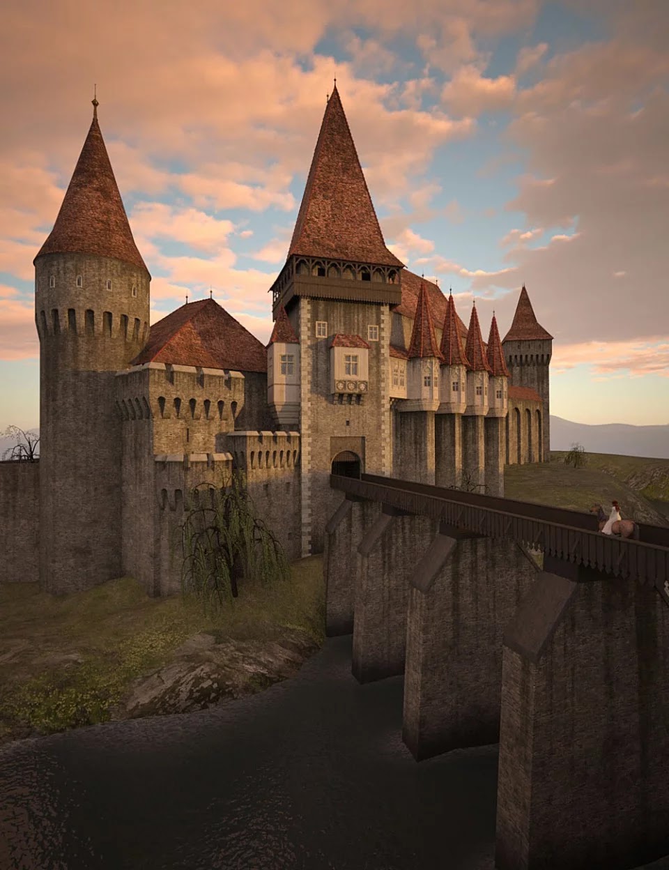 Medieval Castle_DAZ3D下载站