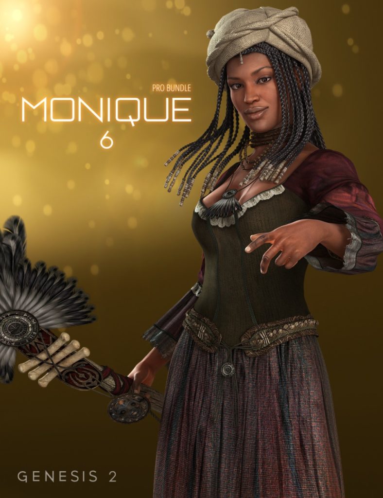 Monique 6 Pro Bundle_DAZ3D下载站