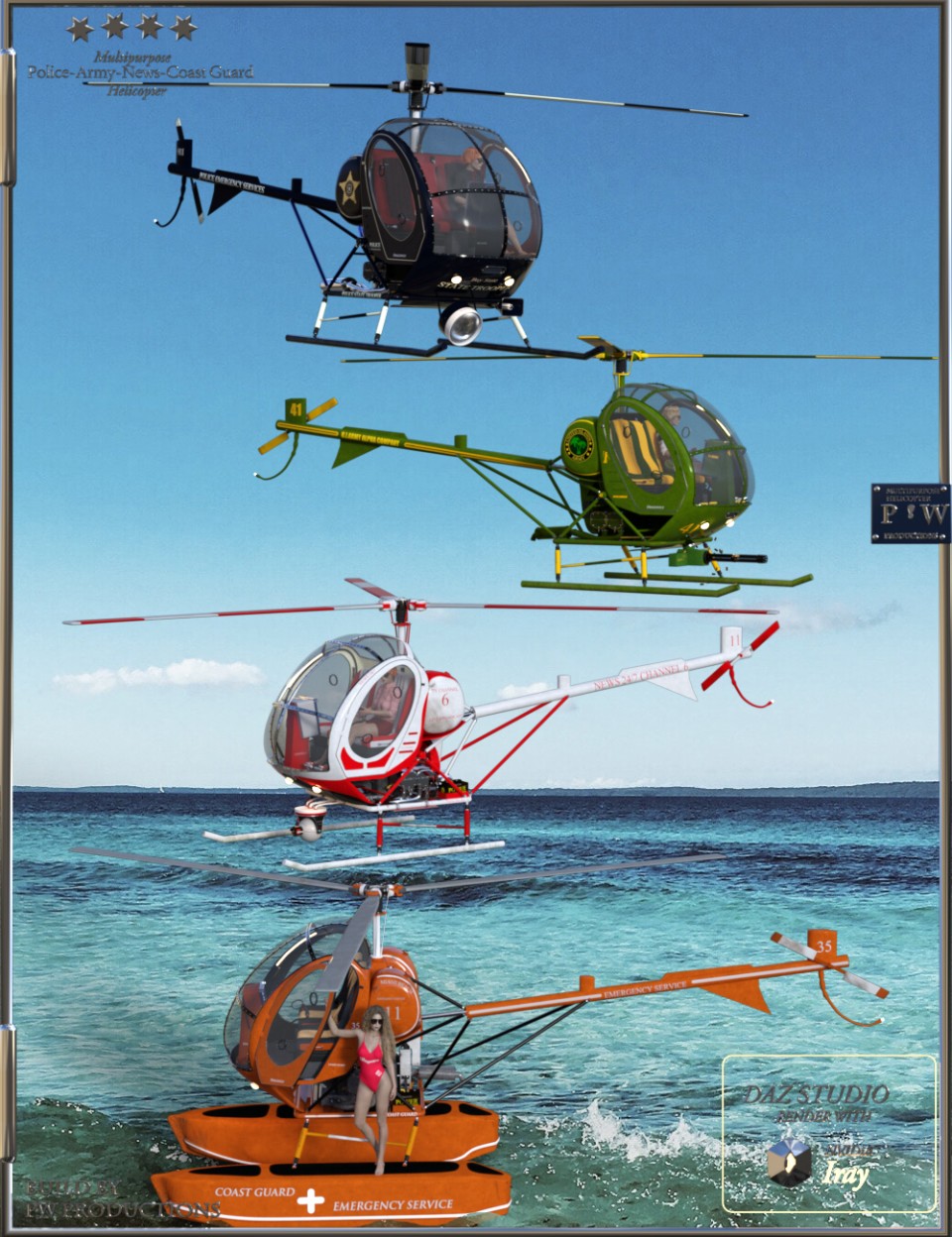 PW Multipurpose Helicopter_DAZ3DDL