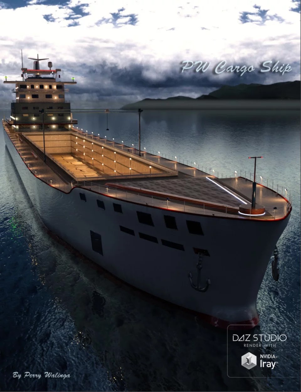PW Cargo Ship_DAZ3D下载站