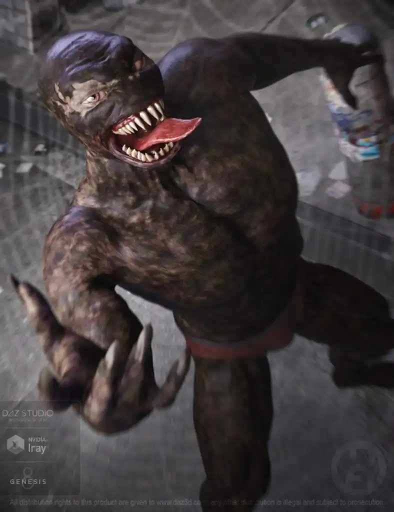 Parasite for Genesis 8 Male(s)_DAZ3D下载站