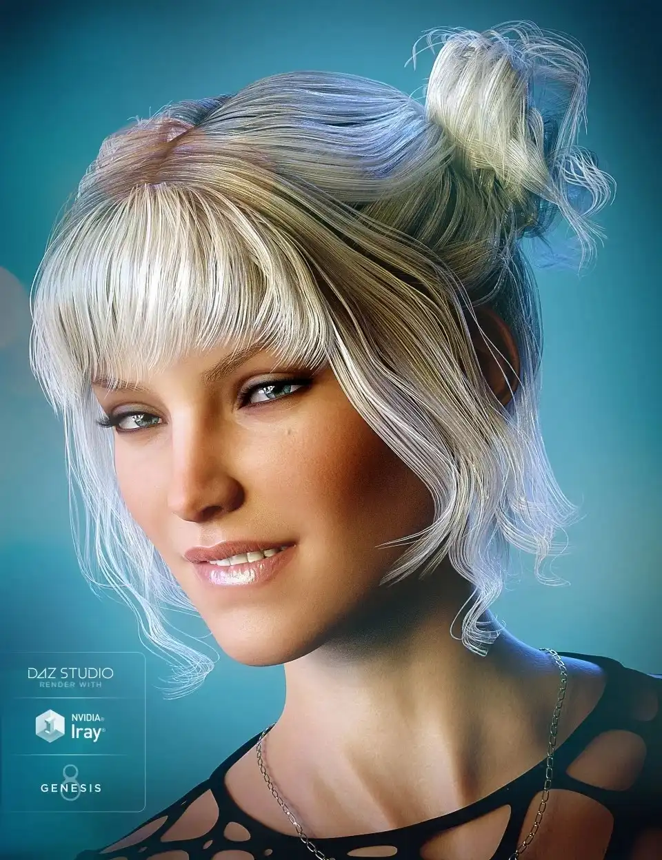 Pony Knots for Genesis 8 Female(s)_DAZ3DDL