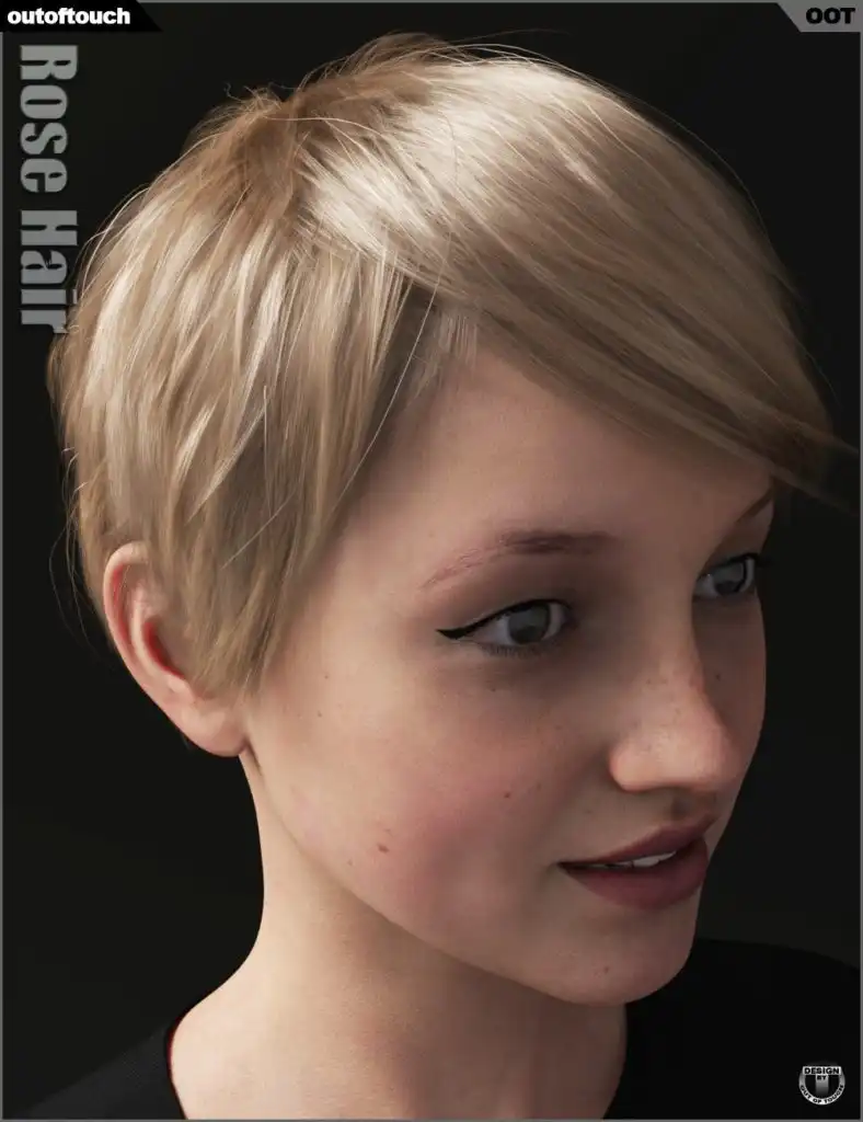 Rose Hair for Genesis 3 and 8 Female(s)_DAZ3DDL