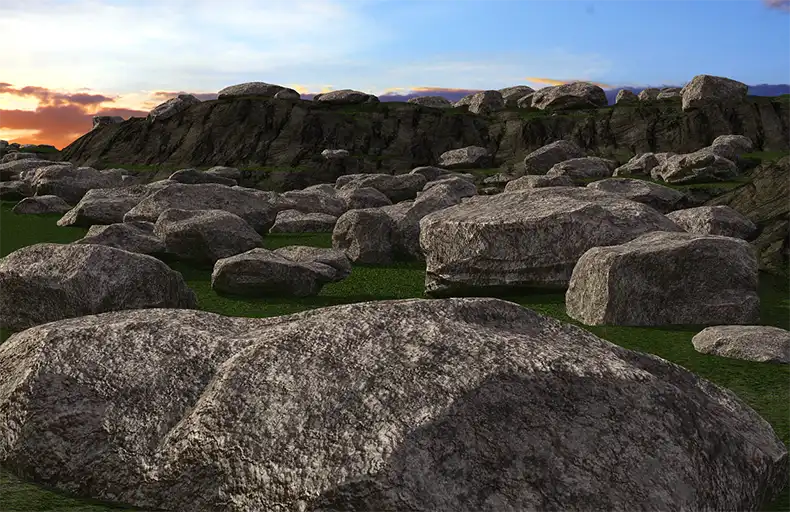 Rough Rock Bundle_DAZ3DDL