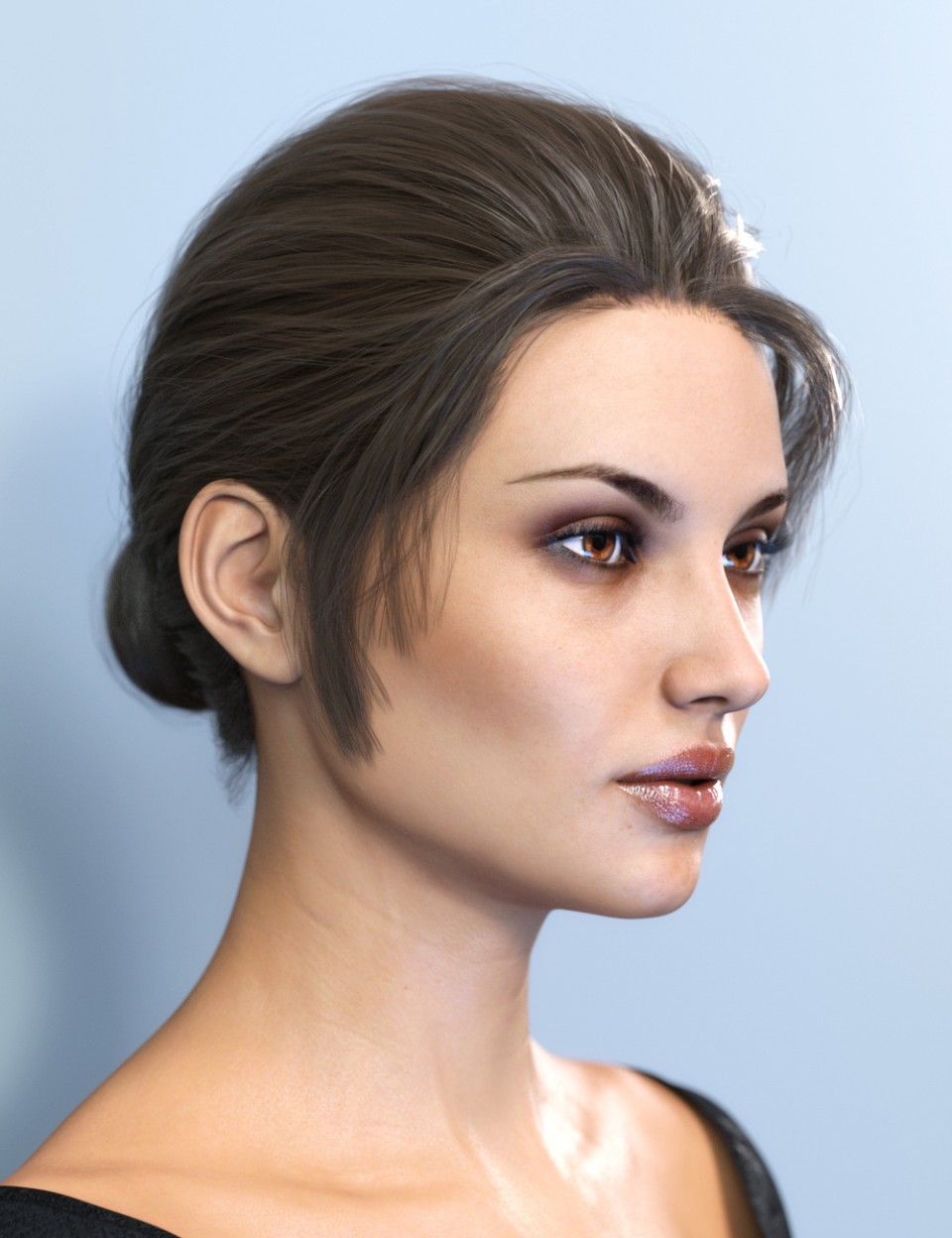 SP Hair 002 for Genesis 3 and 8 Female(s)_DAZ3D下载站