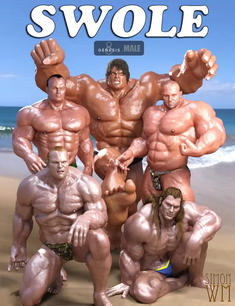 SWOLE for Genesis 8 Male_DAZ3D下载站