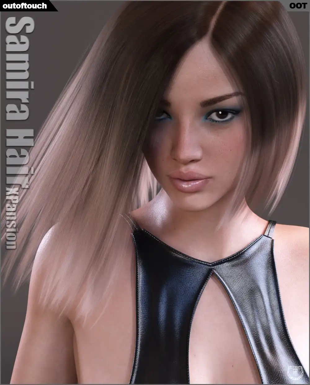 Samira Hair Iray Texture XPansion_DAZ3D下载站