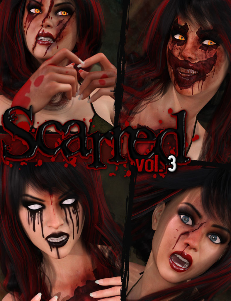 Scarred Vol. 3 for Genesis 8 Female(s)_DAZ3D下载站