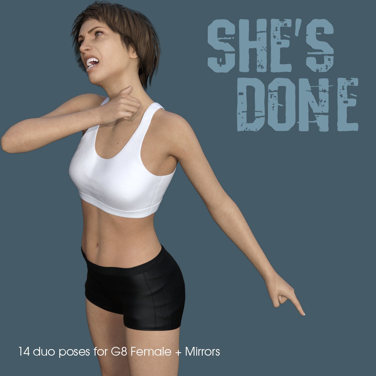 She’s Done! for Genesis 8 Female_DAZ3D下载站