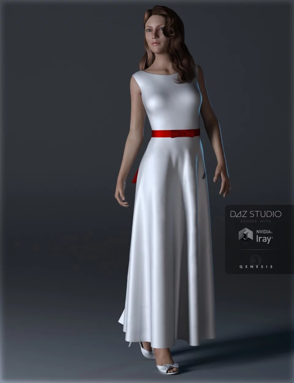 Simple Dresses Genesis 3 Female(s)_DAZ3DDL