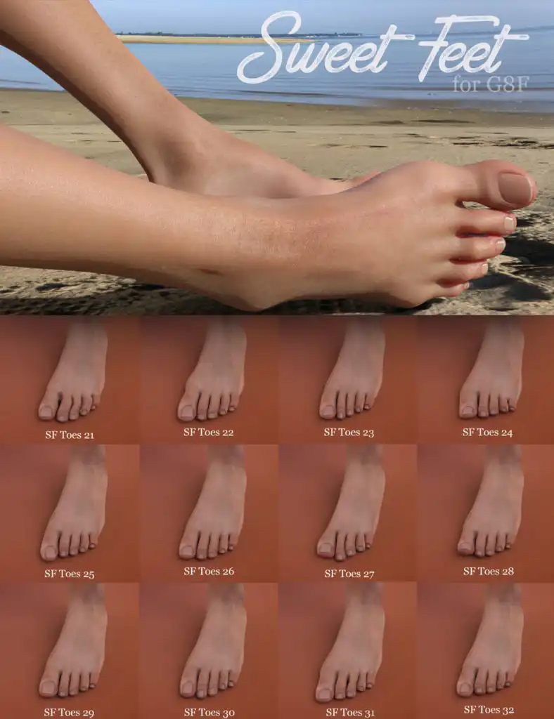 Sweet Feet for G8F_DAZ3DDL