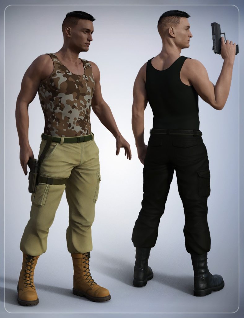 Tactical Pants for Genesis 3 Male(s)_DAZ3DDL