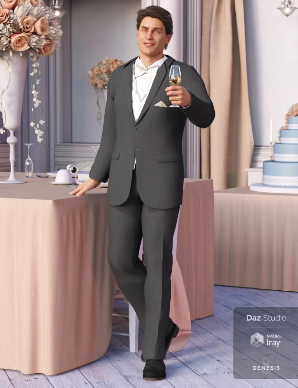 The Groom Outfit for Genesis 8 Male(s)_DAZ3DDL