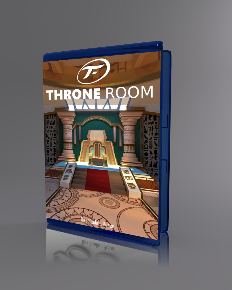 Throne Room_DAZ3D下载站