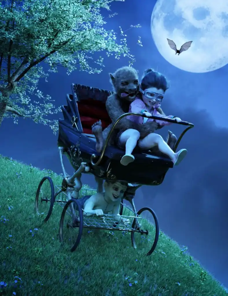 Victorian Pram Add-On_DAZ3DDL