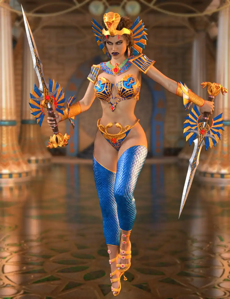 Warrior Goddess for Genesis 3 Female(s)_DAZ3DDL