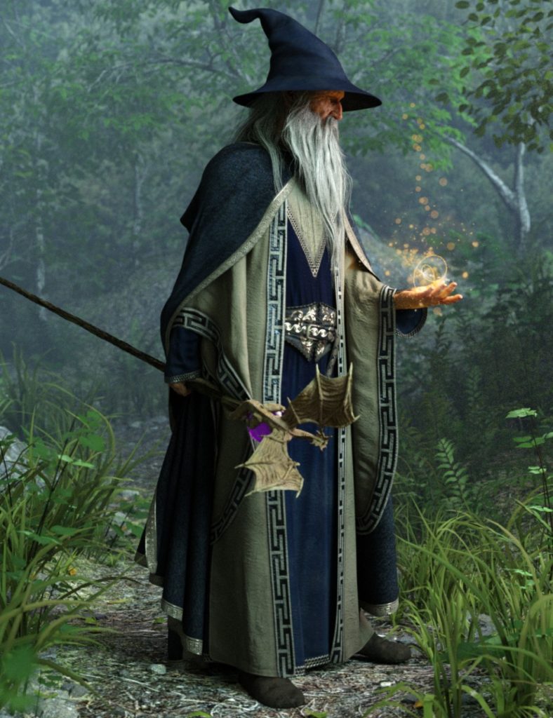 Wise Wizard HD Expansion Pack_DAZ3DDL