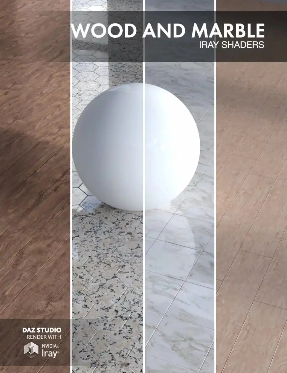 Wood and Marble – Iray Shaders_DAZ3DDL