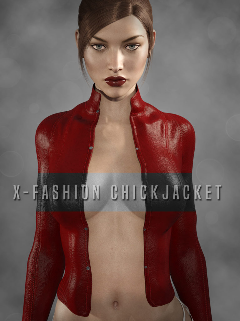 X-Fashion ChickJacket for Genesis 3 Female(s)_DAZ3DDL