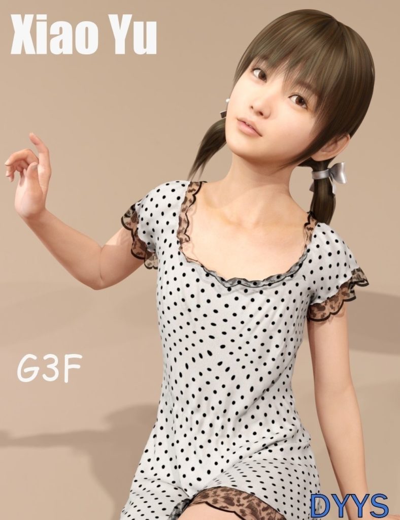 Xiao Yu For G3F_DAZ3D下载站