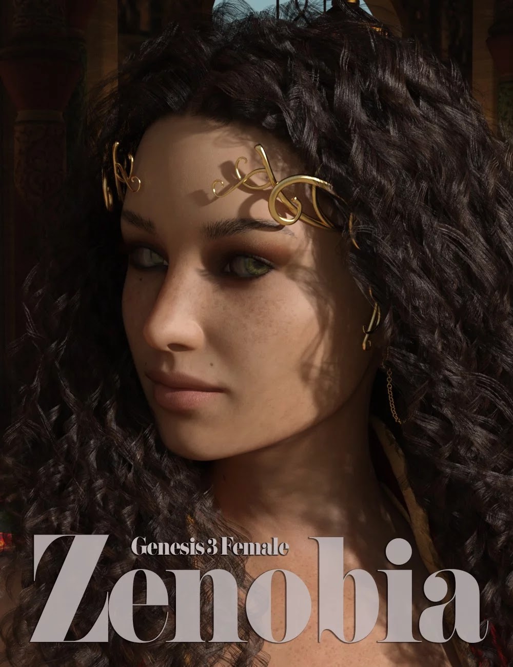 Zenobia Character for Genesis 3 Female_DAZ3D下载站