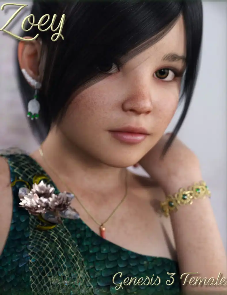 Zoey for Genesis 3 Female_DAZ3DDL