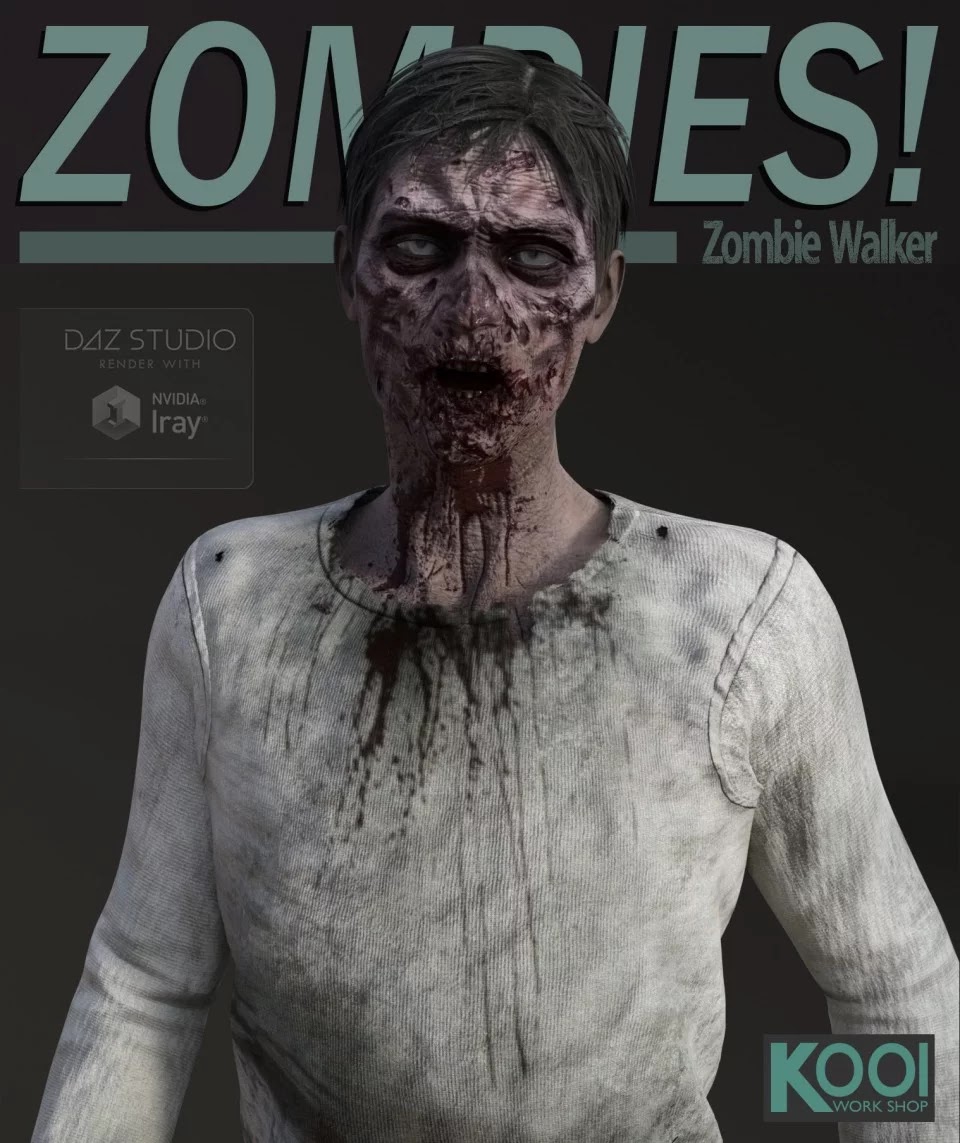 Zombie Walker_DAZ3D下载站