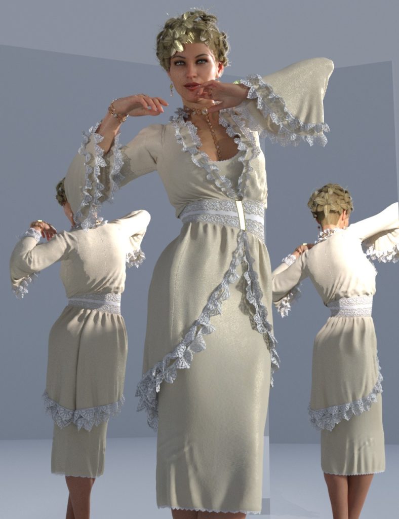 dForce Modern Romantique Outfit for Genesis 3 and 8 Female(s)_DAZ3DDL