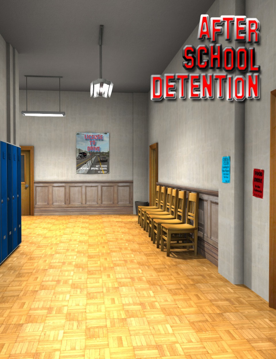 After School Detention_DAZ3D下载站
