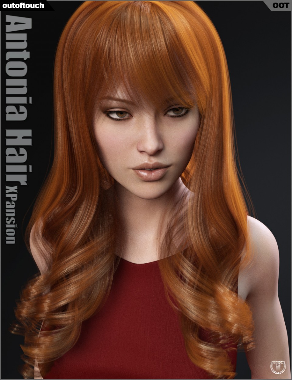 Antonia Hair XPansion_DAZ3D下载站