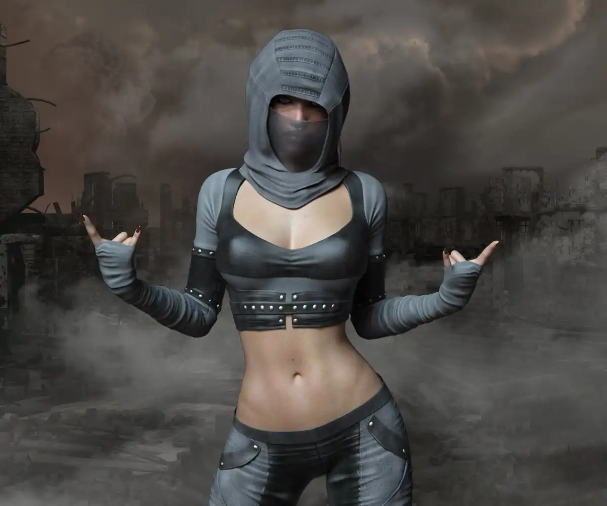 ApoX – Rebel for the Genesis 3 and Genesis 8 Females_DAZ3DDL