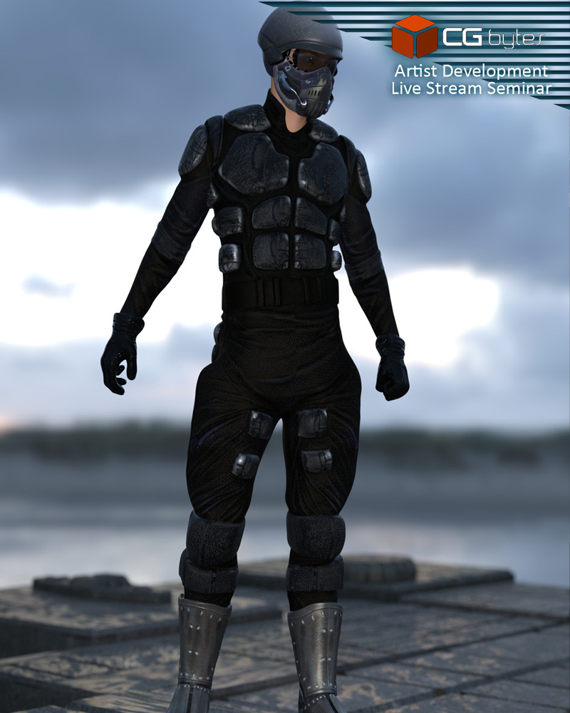 ArtDev DarkVoid Exploration Unit Suit G3M_DAZ3DDL