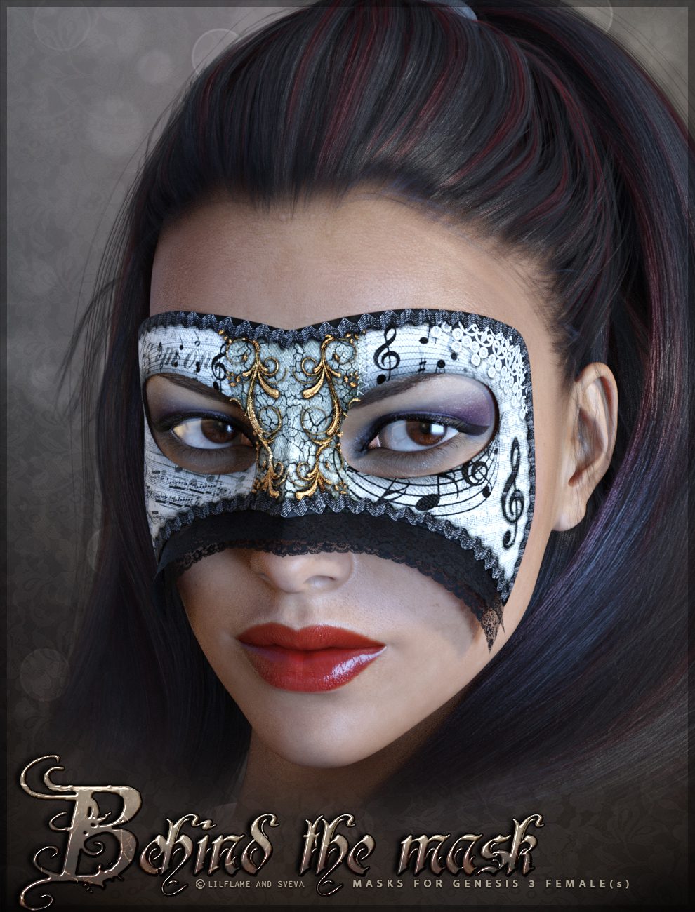 Behind the Mask Genesis 3 Females_DAZ3D下载站