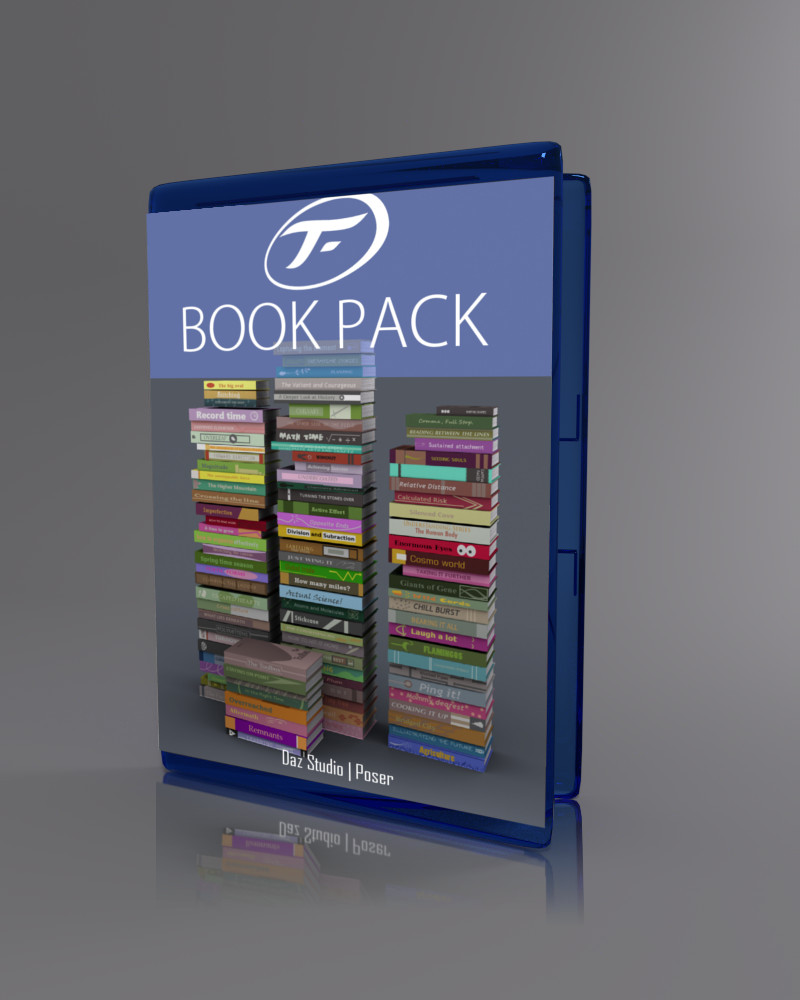Book Pack_DAZ3D下载站