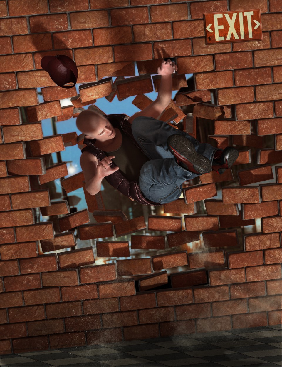 Brick in the Wall_DAZ3D下载站