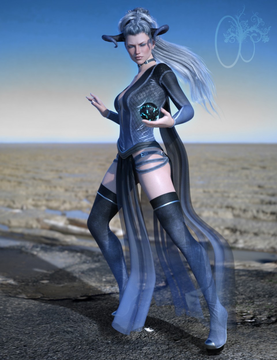 CB dForce Dark Essence Outfit for Genesis 8 Female(s)_DAZ3DDL