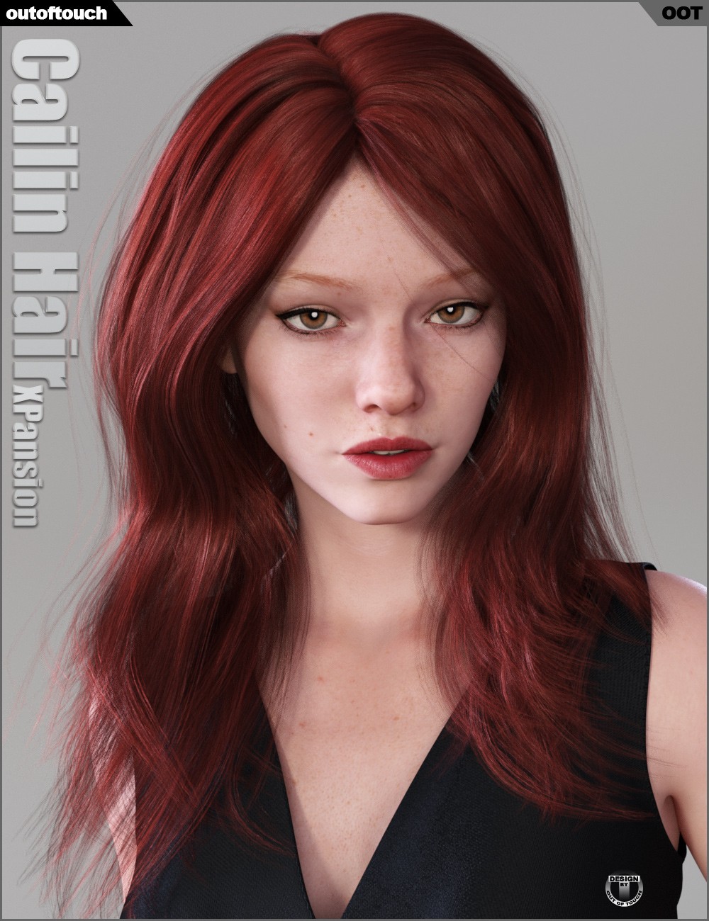 Cailin Hair Iray Texture XPansion_DAZ3D下载站