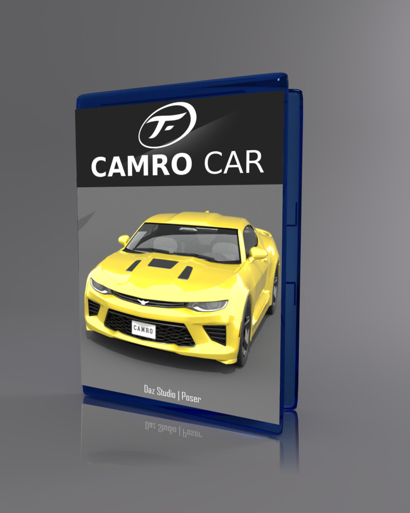 Camro Car_DAZ3D下载站
