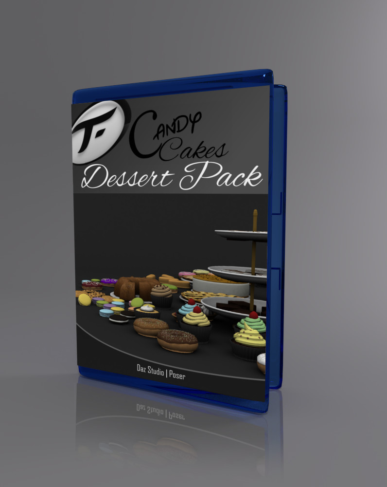 Candy Cakes Dessert Pack_DAZ3DDL