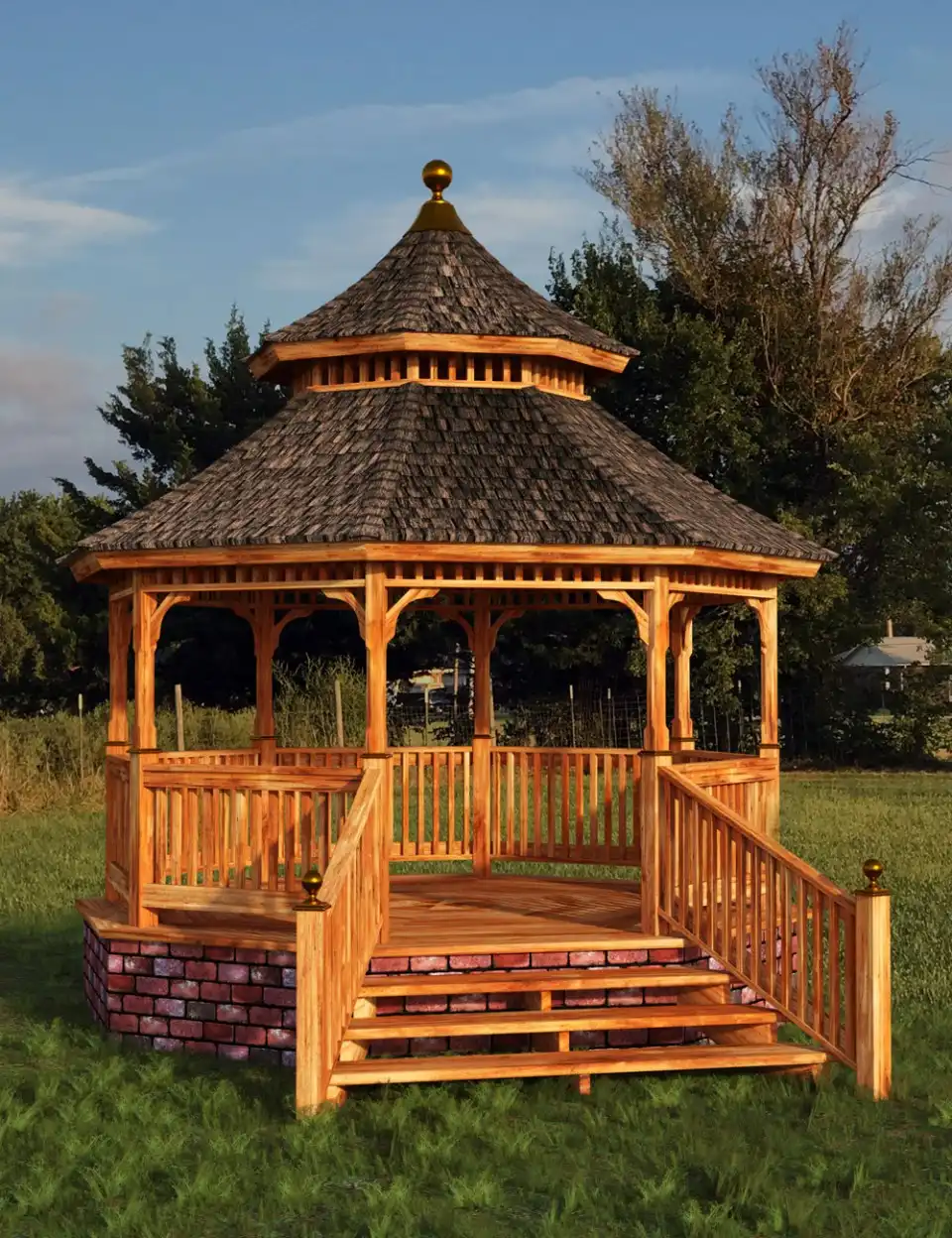 Cedar Gazebo_DAZ3DDL