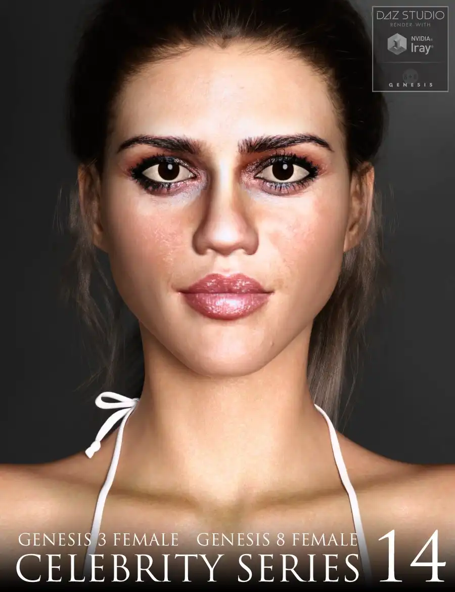 Celebrity Series 14 for Genesis 3 and Genesis 8 Female_DAZ3D下载站