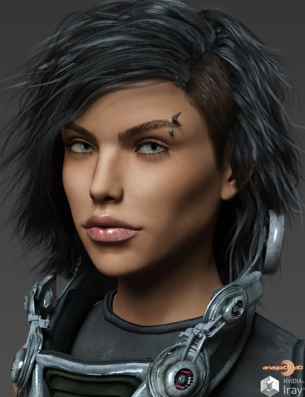 Chiara G3F and V7_DAZ3D下载站