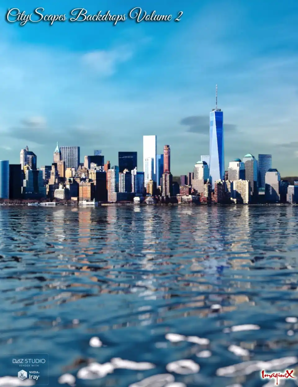 CityScapes Backdrops Volume 2_DAZ3D下载站