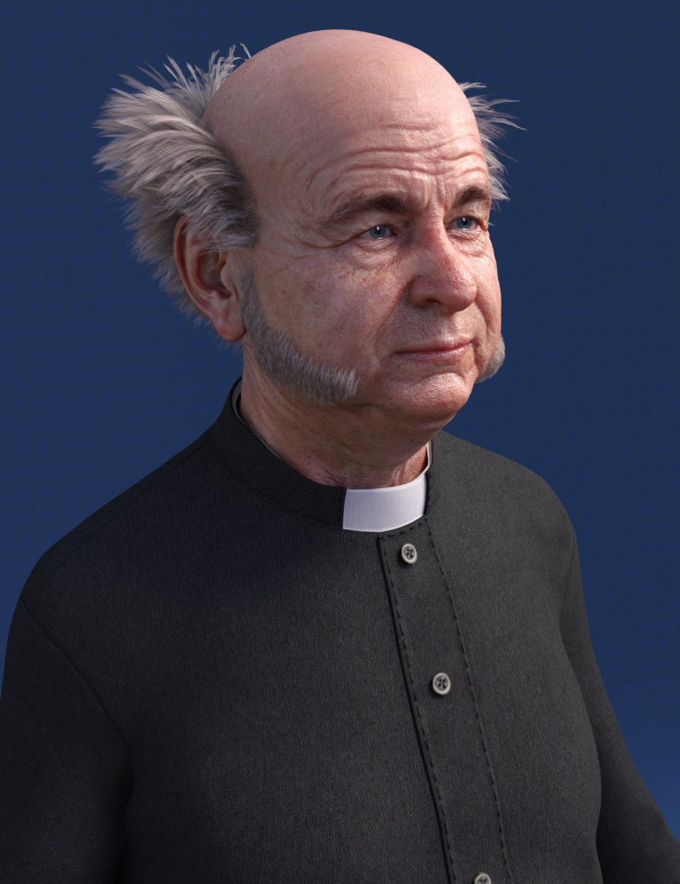 Classic Vicar Outfit for Genesis 8 Male(s)_DAZ3D下载站