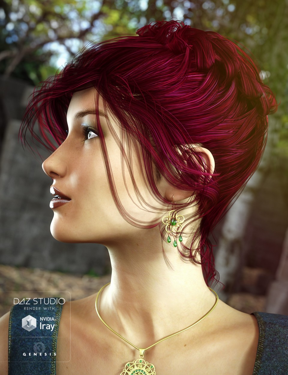 Colors for Date Night Hair_DAZ3DDL