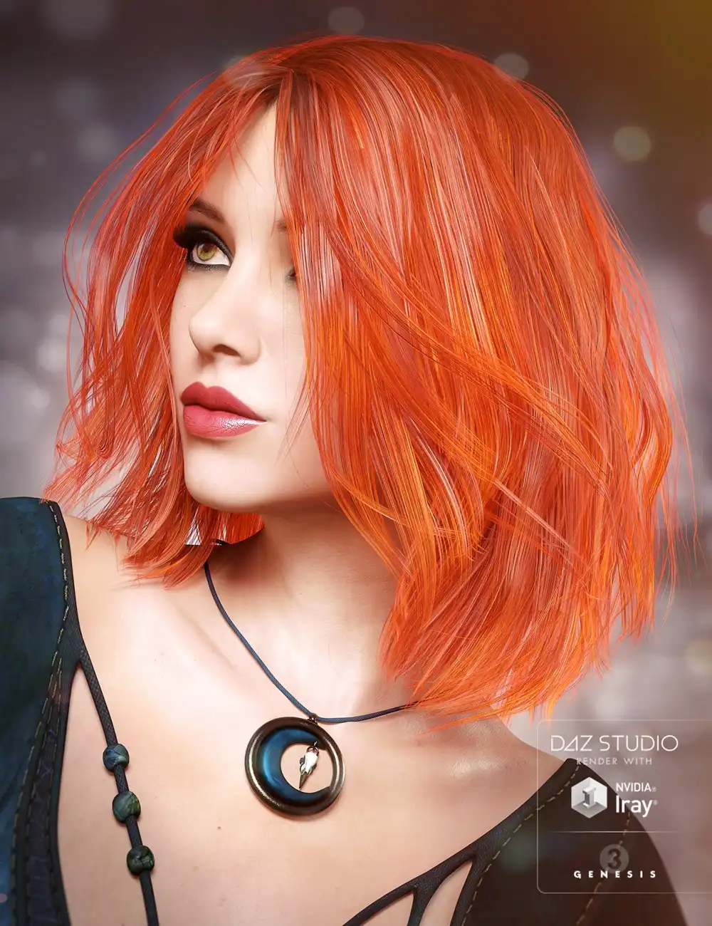 Colors for Misty Hair_DAZ3DDL